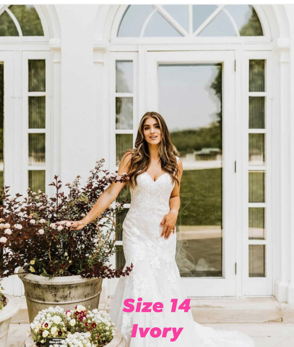 Stella York Wedding Dress #7636 - Ivory - Size 14