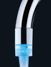 New color sensor LED light kitchen bathroom faucet temperature