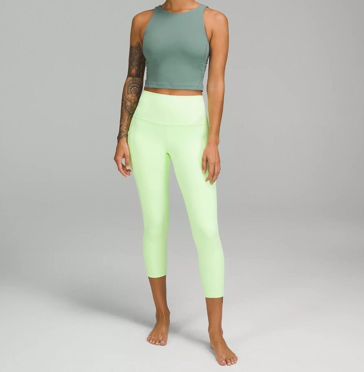 【新品タグ付き】Lululemon 4 Align High-Neck Tank Lululemon Align High-Neck Tank Top - Icing Blue - lulu fanatics