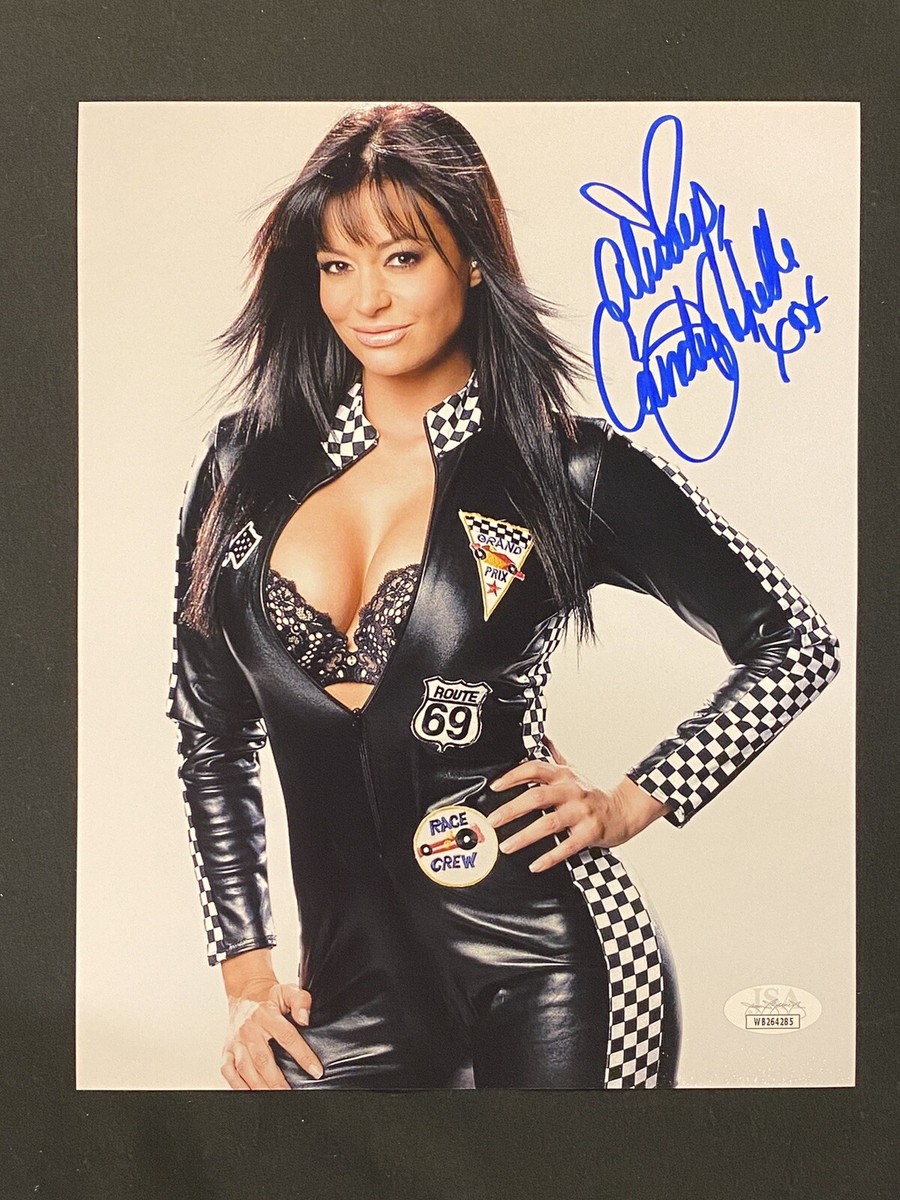 Candice Michelle WWE Diva Wrestling Auto Autographed Signed