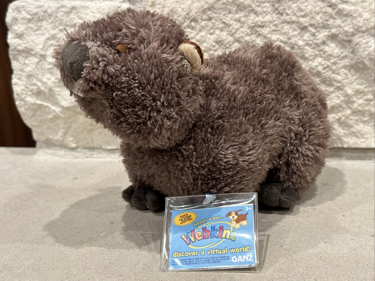 QQ) Webkinz Wombat HM429 New with Attached and Sealed Tag QQ) Webkinz Wombat HM429 New with Attached and Sealed Tag