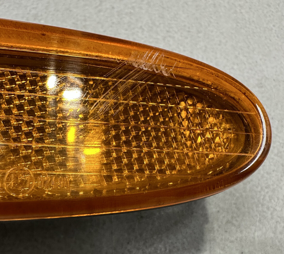 Jaguar XJ XJ8 Bumper Light Side Marker Lamp Amber Lens Left Front
