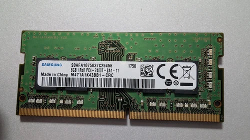 Samsung 8 GB 1RX8 PC4 2400T DDR4 2400Mhz RAM Speichermodul - CRC SODIMM