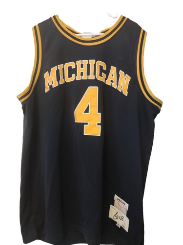 JORDAN MICHIGAN WOLVERINES #41 NCAA MENS RETRO THROWBACK