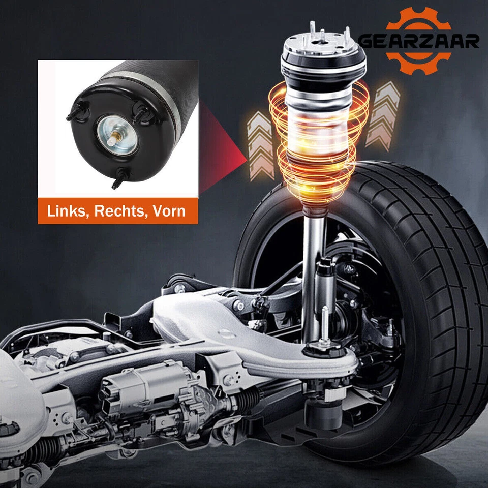 Federbein Luftfederung Stoßdämpfer Vorne mit ADS Für Mercedes M GL-Klasse W/X164 - Bild 3 von 4