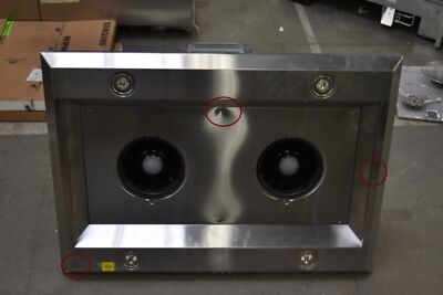 Windster R18L36SS 36'' Stainless Island Range Hood 600 CFM NOB #130523 BF MPA