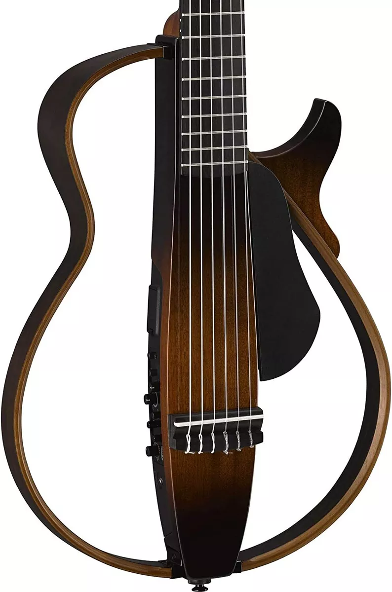 YAMAHA SLG200N TBS Silent Acoustic Guitar Nylon Strings Tabacco