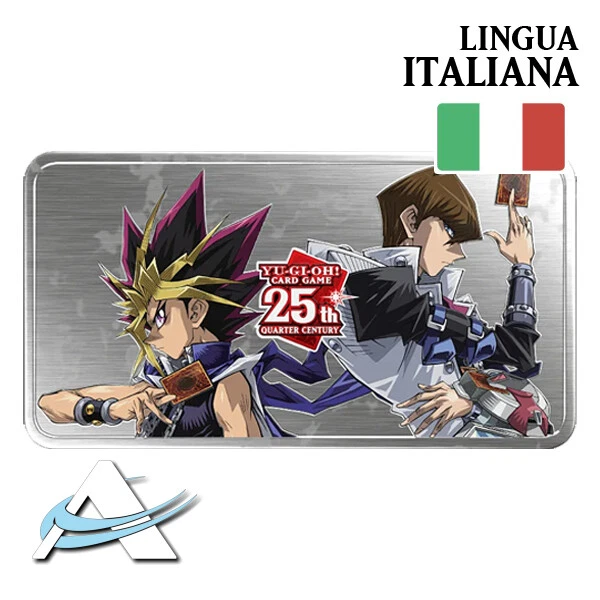Tin 25 Anniversario SPECCHI DUELLANTI 25th ITALIANO YUGIOH MP24 ANDYCARDS Konami