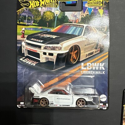 Hot Wheels LB-ER34 SUPER SILHOUETTE NISSAN SKYLINE Boulevard Hot Wheels LB-ER34 SUPER SILHOUETTE NISSAN SKYLINE Boulevard