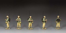 King and (&) Country - Afrika Korps AK133 Radio Operator w/Rifle