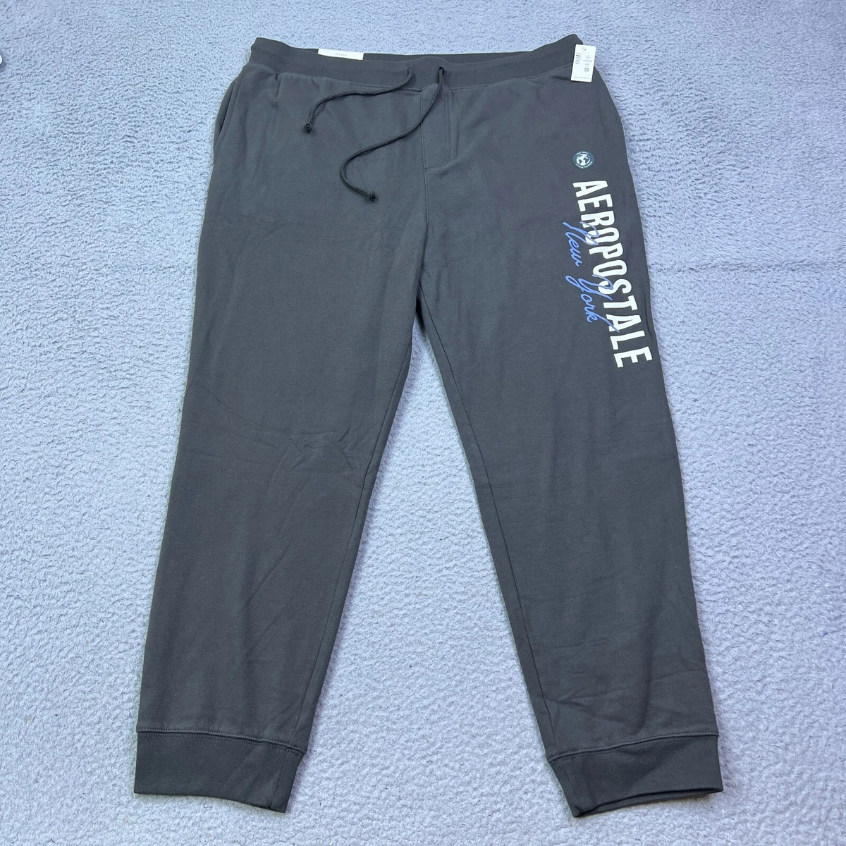 Pantalon Jogger Aeropostale Homme - Noir - Taille L - Années 2000