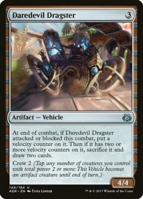 4 Daredevil Dragster 4x x4 - NM - Aether Revolt - SPARROW MAGIC mtg
