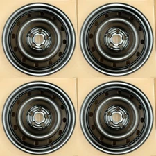 For Toyota Corolla Matrix OEM Wheel Design 16" Black Steel 09-19 4 PCS Rim 69543