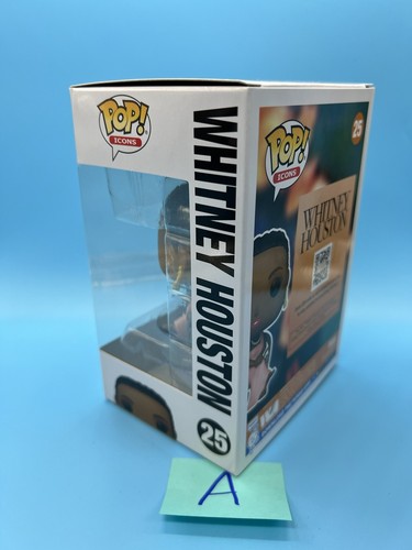 Funko POP! Icons Whitney Houston Debut (#25) (Lot A) - Picture 5 of 9