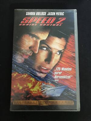 Speed 2 - Cruise Control - Sandra Bullock & Jason Patric - VHS Kassette Gut @804