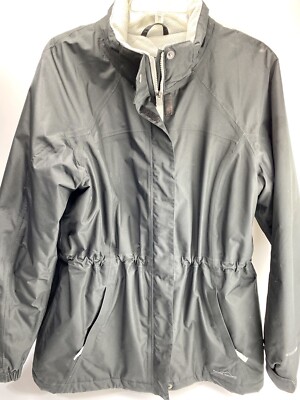 Eddie Bauer Jacket Mens Adult Large Black Outdoors Parka Coat Heavy Warm