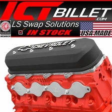 ICT Billet LT Gen V Exhaust Port Cap Plates Storage Dust Wash Paint LT1 LT4 L83