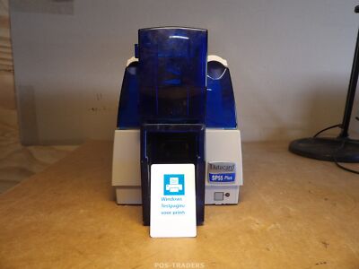 Datacard SP55 Plus USB Color ID Card Simplex Printer - PRINTS OK / Excl Ribbon