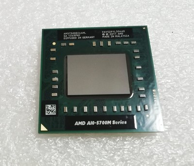 AMD A10-5700M 3.4GHz Quad Core AM5750DEC44HL Notebook CPU Processor