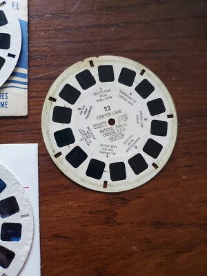View Master Packet A246 Crater Lake Vintage 4 Reels Total 1 Extra