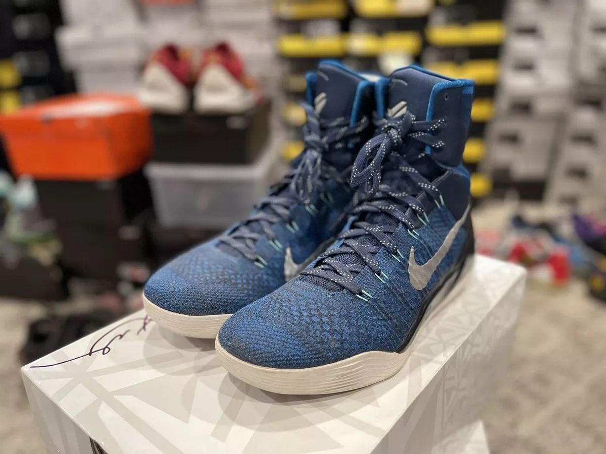 astronomie kijken Teleurstelling NIKE KOBE IX 9 ELITE LEGACY BRAVE MILITARY BLUE MEN&#039;S SIZE US 10  630847-404 | eBay