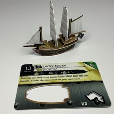 Wizkids Pirates Fire and Steel 135 LUCKY SEVEN Preassembled