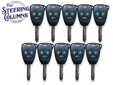 Chrysler Dodge Jeep Coque Clé Télécommande 4 Boutons NEUF OHT692427AA (Lot 10)