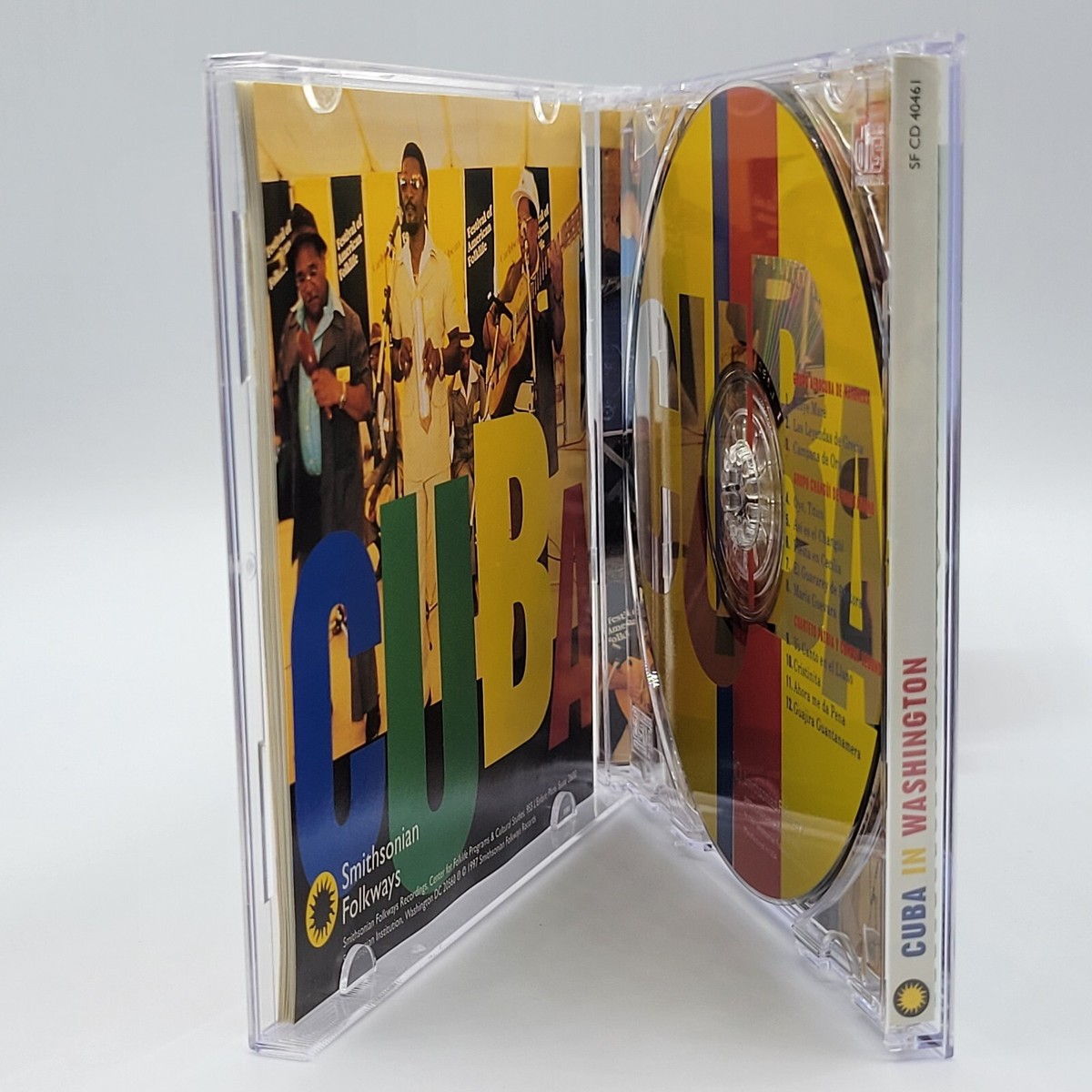 Cuba In Washington Rare CD USA 1997 Compay Segundo Grupo AfroCuba