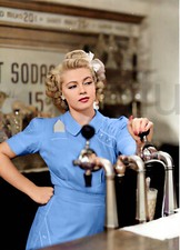1950s Diner Waitress with Attiude 14 x 11" Photo Print