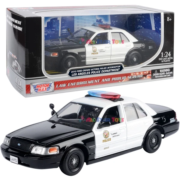 2010 Ford Crown Victoria 1/24 LAPD Los Angeles Police Department Motormax 76946