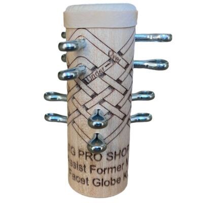 Jig Pro Shop Easy Assist Former Mandrel For Tying Globe Knots (3 To 96 Facets) - Includes Pins - View #3