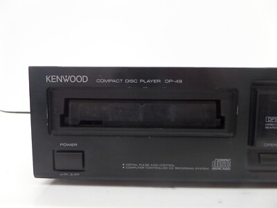 Vintage Kenwood DP-49 Single CD Player - Missing Bezel | eBay