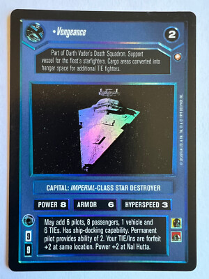 Star Wars CCG Vengeance Reflections I Foil SWCCG