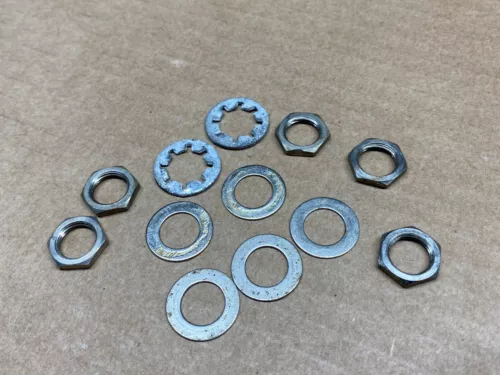 Gibson Vintage 1978 The Paul Les Paul Volume Tone Jack Washer Nuts SG 1977 1979