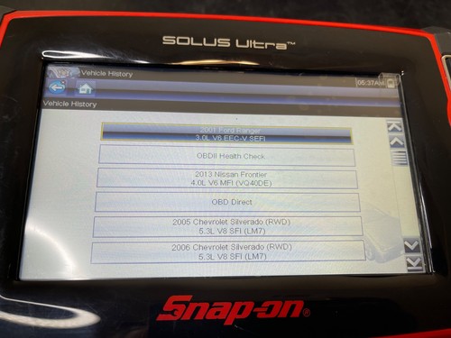 Snap-On EES318LSU Solus Ultra OBDII Scan Tool with Case - Ver 13.4 - Picture 5 of 17