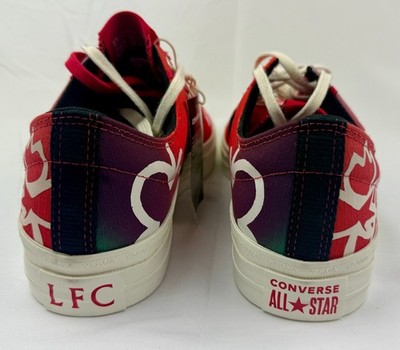 Converse Liverpool LFC Star Player 76 Ox Sneaker RARE! A07257C Men\'s 9.5 New Converse x Liverpool FC Star Player 76 Sneakers - Tomato  main image 3