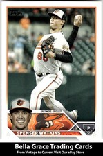 2023 Topps #393 Spenser Watkins Baltimore Orioles MLB Baseball