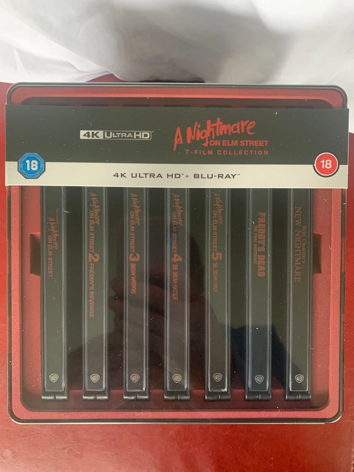 A Nightmare on Elm Street 4K UHD Limited edition steelbook collection 7 Film NEW - Image 2 of 4