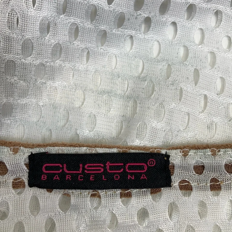 Custo Barcelona, Tank­top, Größe: M, Weiß, Polyester, Mesh, Damen #uvH - Bild 3 von 4
