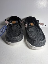 Hey Dude Wendy Warmth Women's Cozy Loafers Charcoal Size 6 New 
