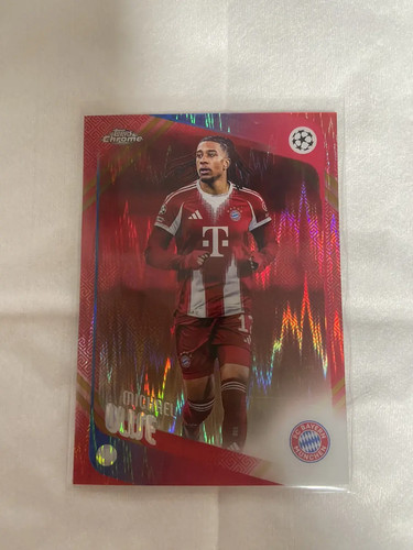 2025-26 Topps Chrome UCC Michael Olise Hongbao Red  #4 RF76