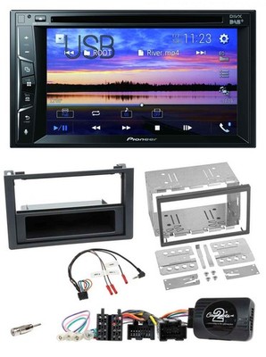 Pioneer Bluetooth 2DIN USB DVD DAB Steering Wheel Car Stereo for Saab 9-3 2008-2012