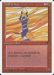 Wall of Heat (55/125) - Chronicles - MTG