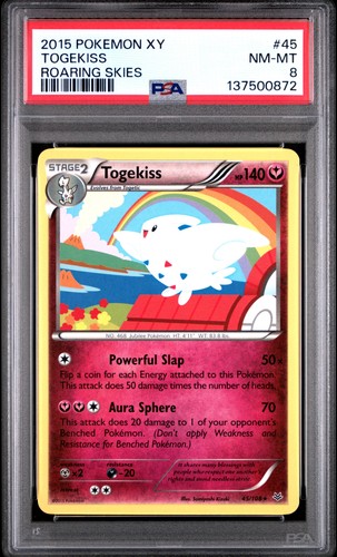 Togekiss graded PSA 8 for sale on eBay
