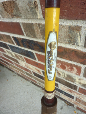 berkley buccaneer fishing poles Used 5'4 Fly Pole Vintage Berkley Buccaneer B21 -