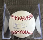 Brett Gardner MLB Authentic COA Signed Major League OML Autographed Baseball