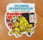Autocollant ancien publicitaire  WAIKIKI VETEMENT VINTAGE stickers 1985 singe 
