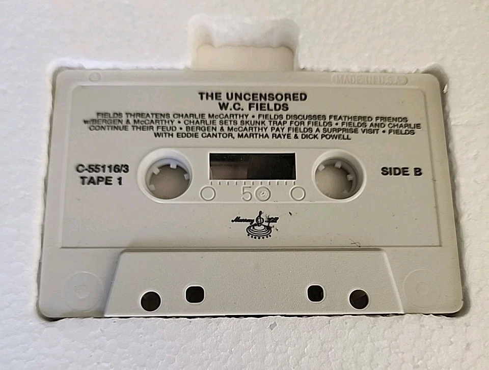 W.C. Fields – The Uncensored W.C. FieldsCASSETTES Foto 4 de 4