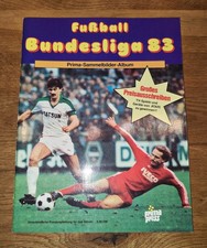 Prima Press Fußball Bundesliga 83 Leeralbum Selten Vintage Sticker Sammeln 