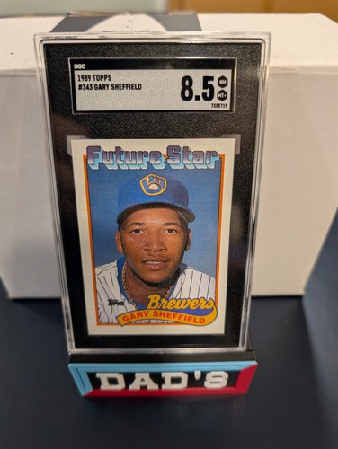 1989 Topps Gary Sheffield #343 card